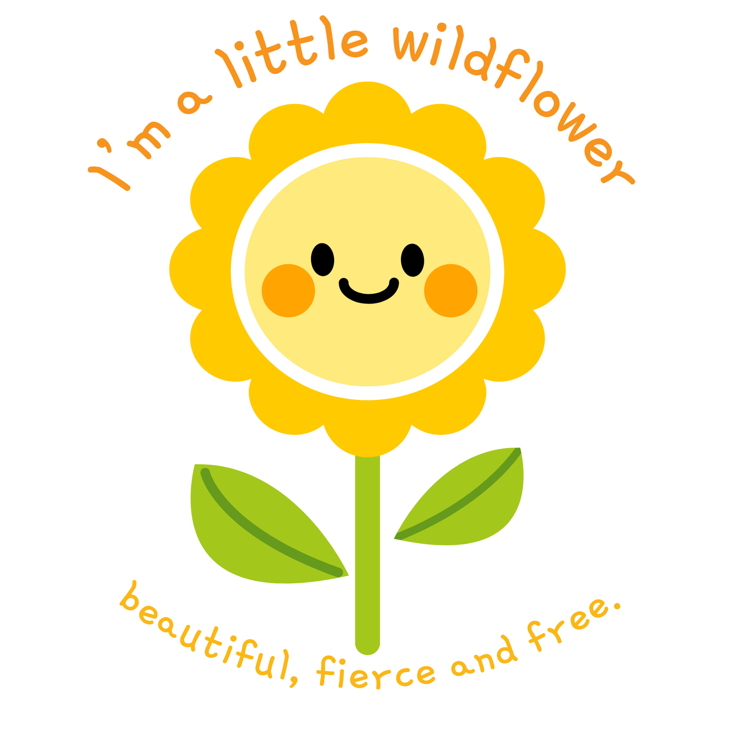 "I'm a little WIldflower!" Onesie - Baby clothing