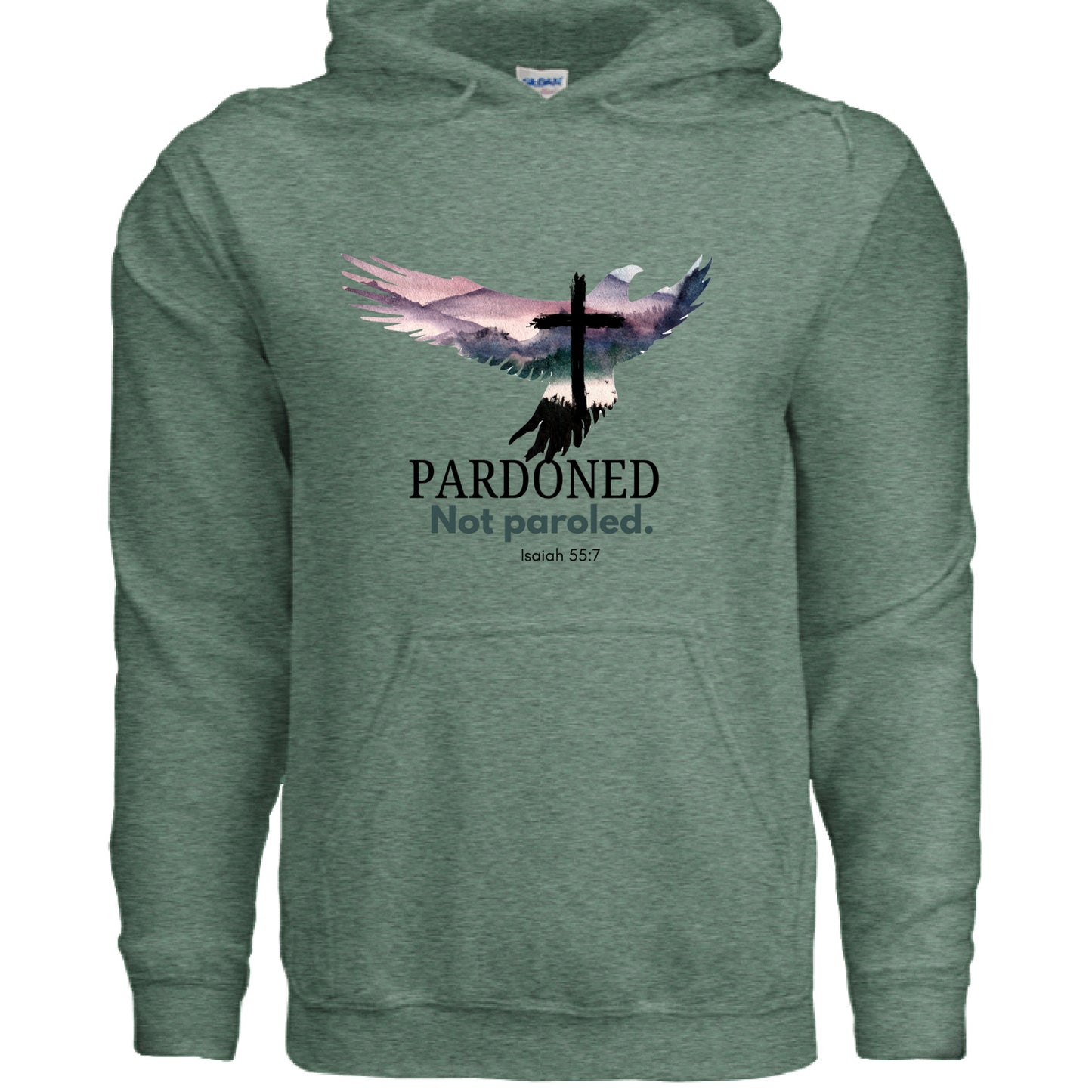 Heather Sport Dark Green - FRONT