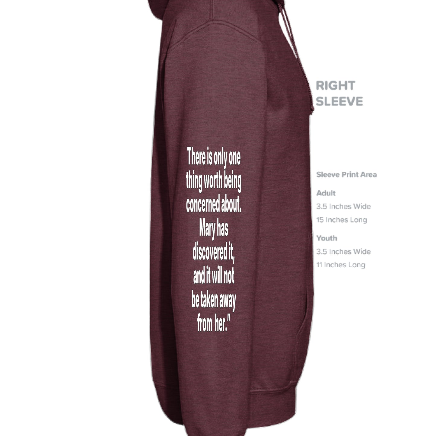 Maroon Heather - SLEEVE_RIGHT