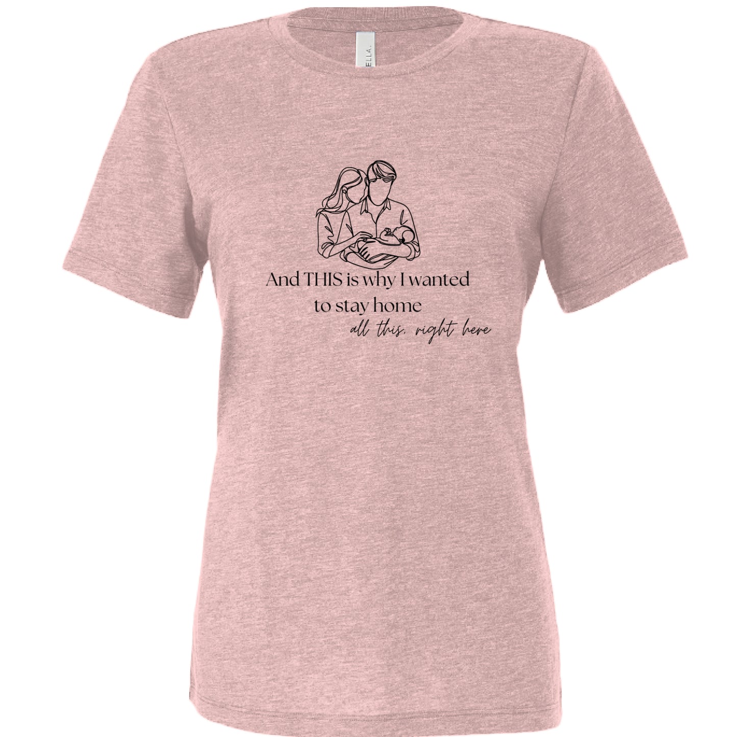 PINK TRIBLEND - FRONT