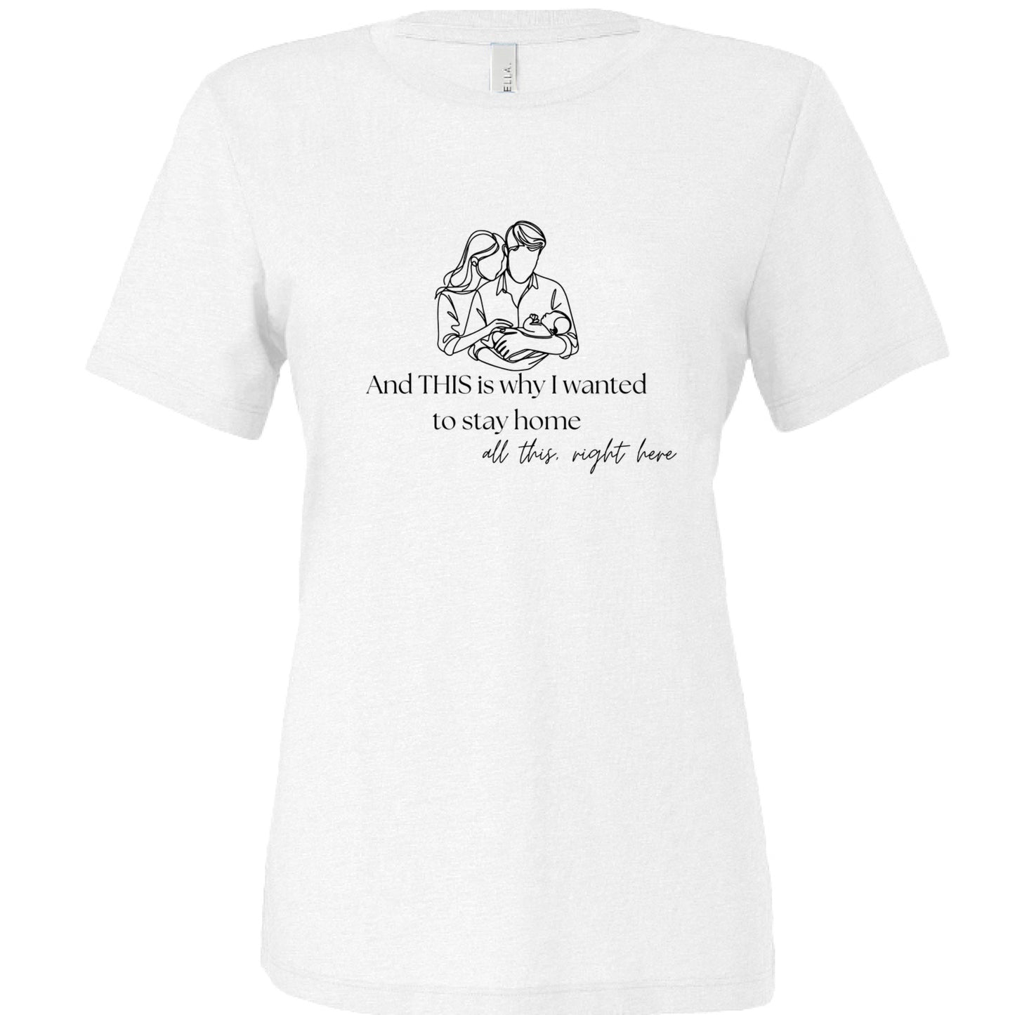 SOLID WHT TRIBELND - FRONT
