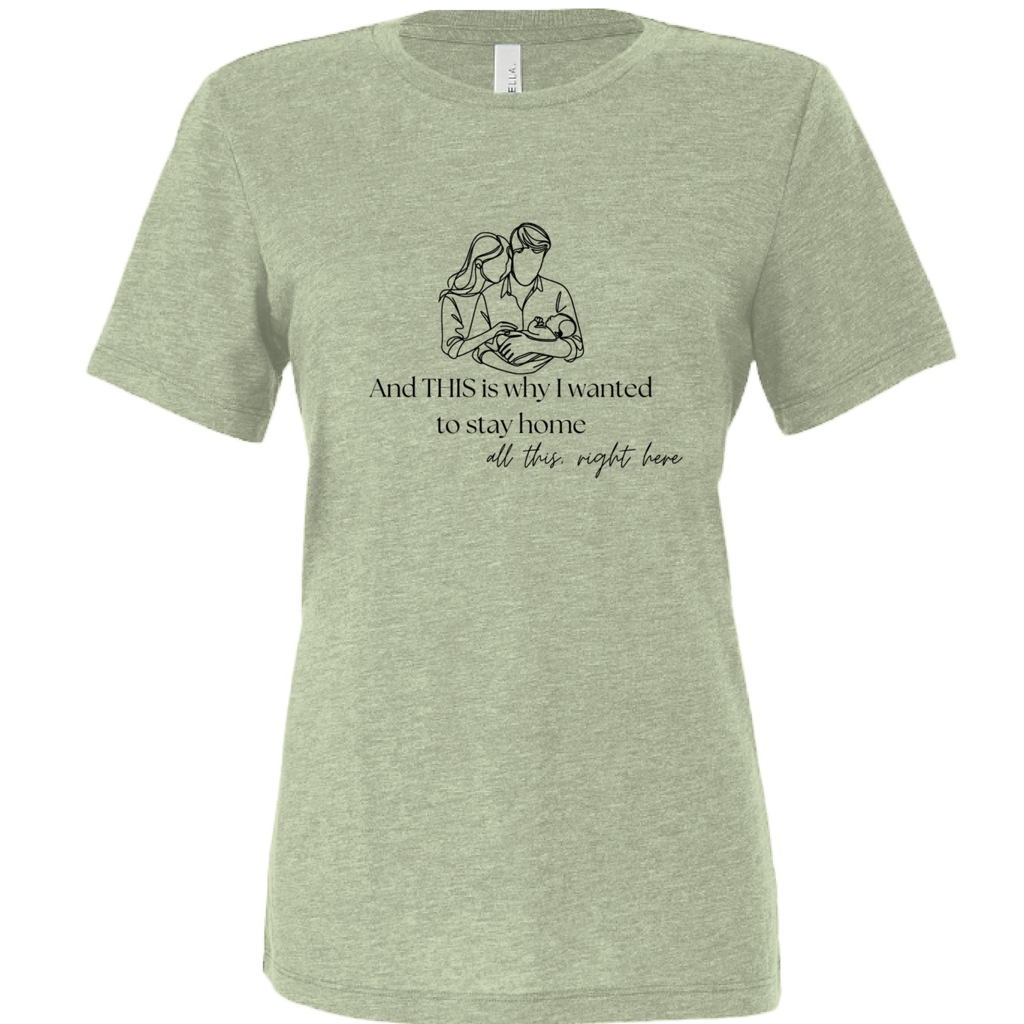 Spring Green Triblend - FRONT