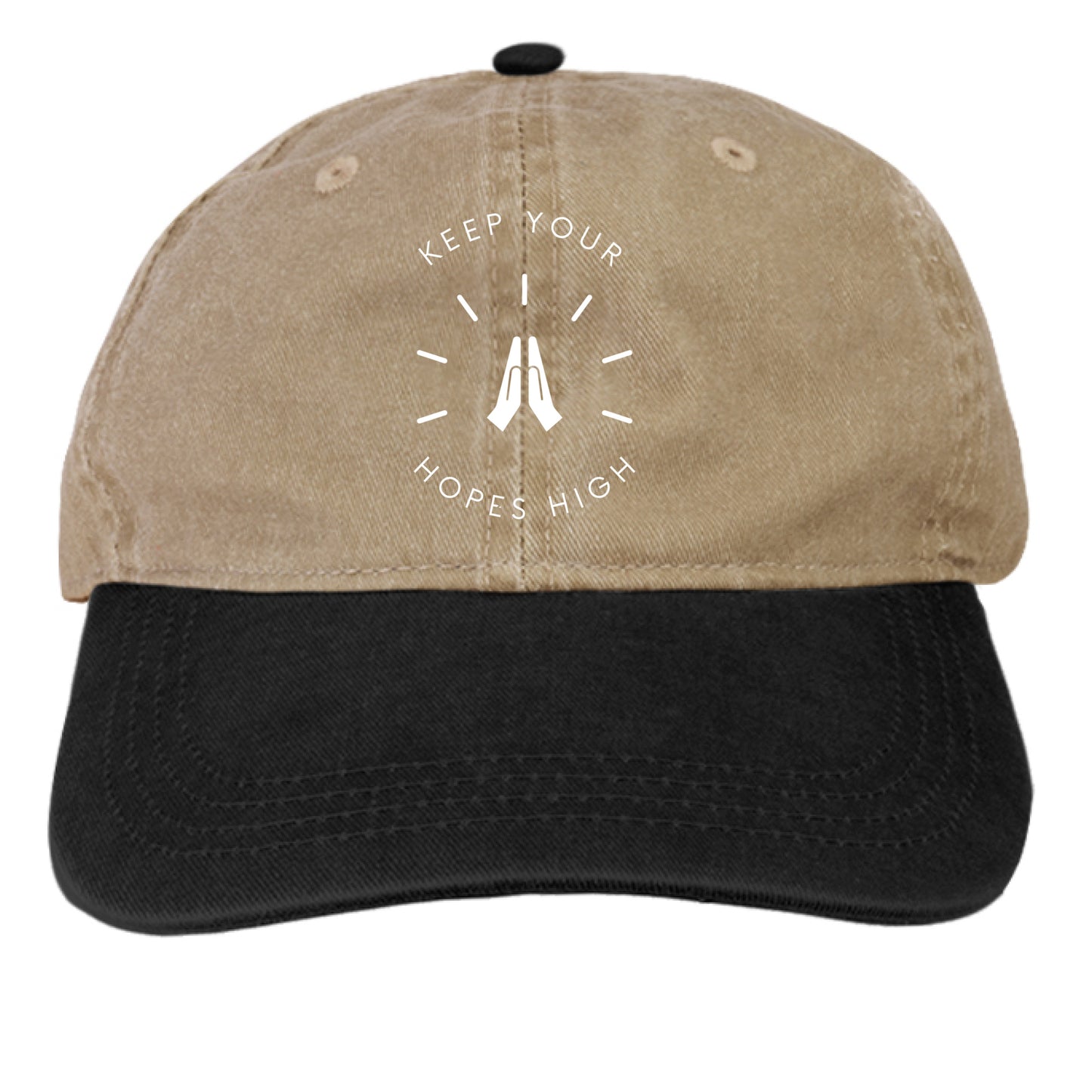 KHAKI/BLACK - FRONT