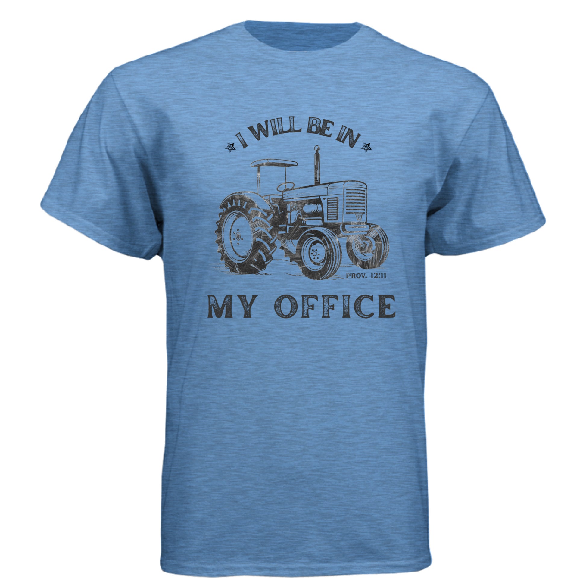 Heather Columbia Blue - FRONT