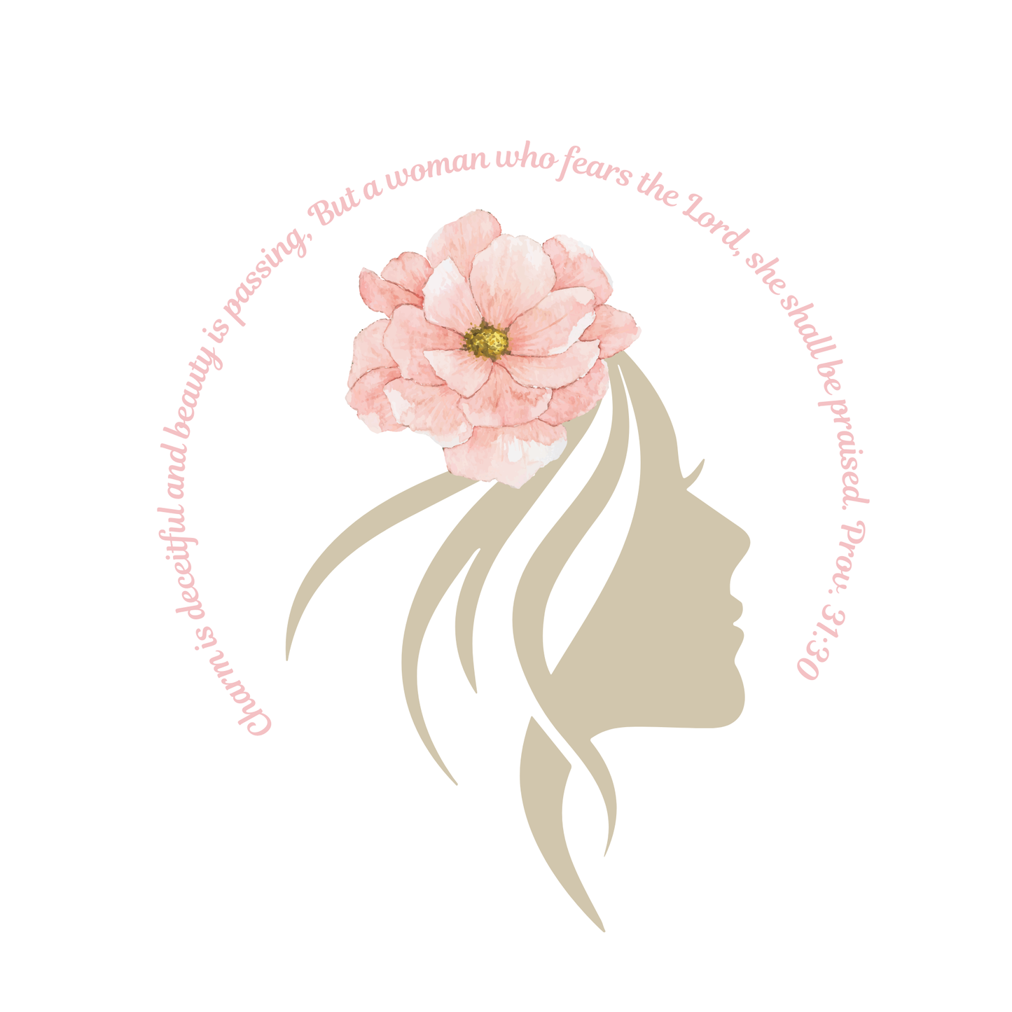 Charm is Deceitful and Beauty is passing but a woman who fears the Lord,  she shall be praised. Psalm 31:30- Tee t-shirt