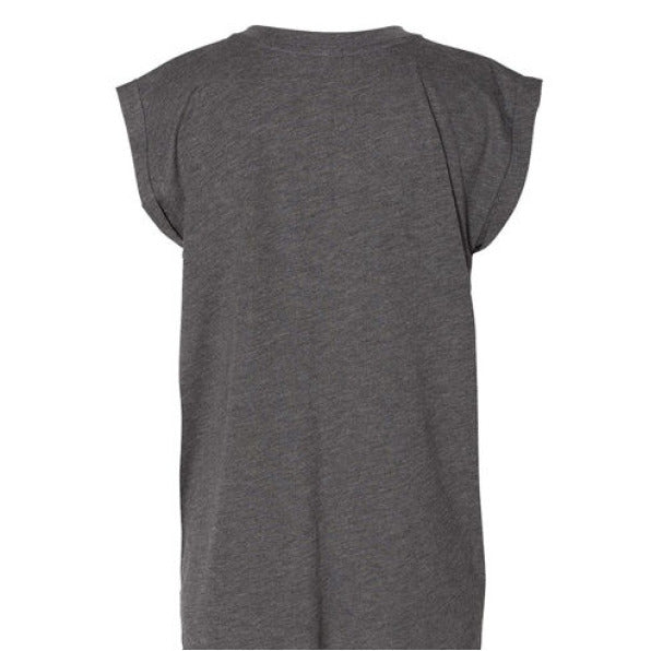 DARK GRY HEATHER - BACK