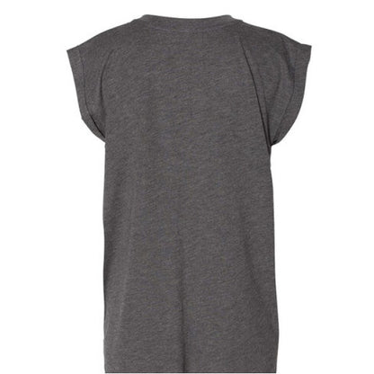 DARK GRY HEATHER - BACK