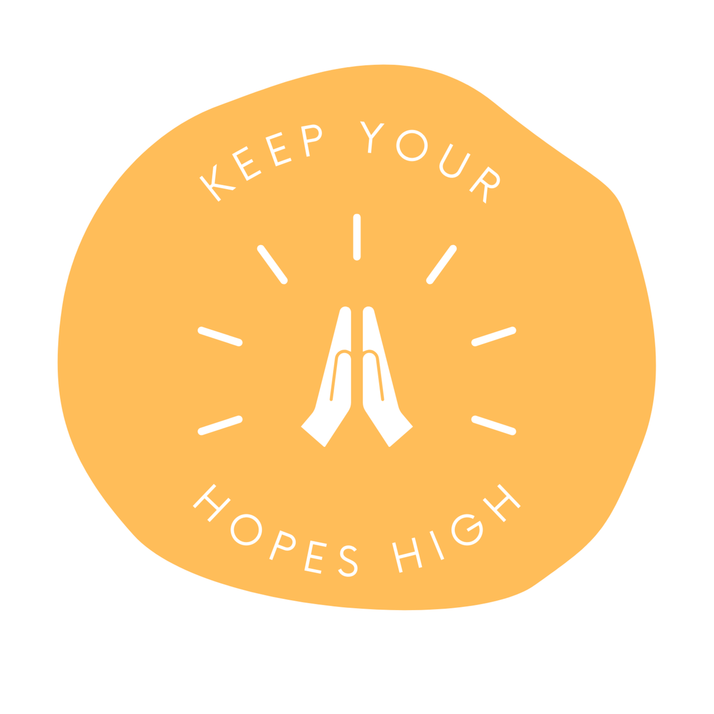 "Keep your Hopes High" (Hebrews 10:23) - Coffee Mug
