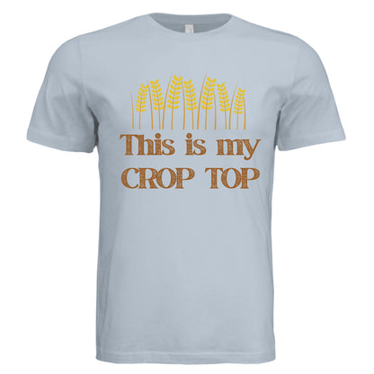 Solid Carolina Blue Triblend - FRONT
