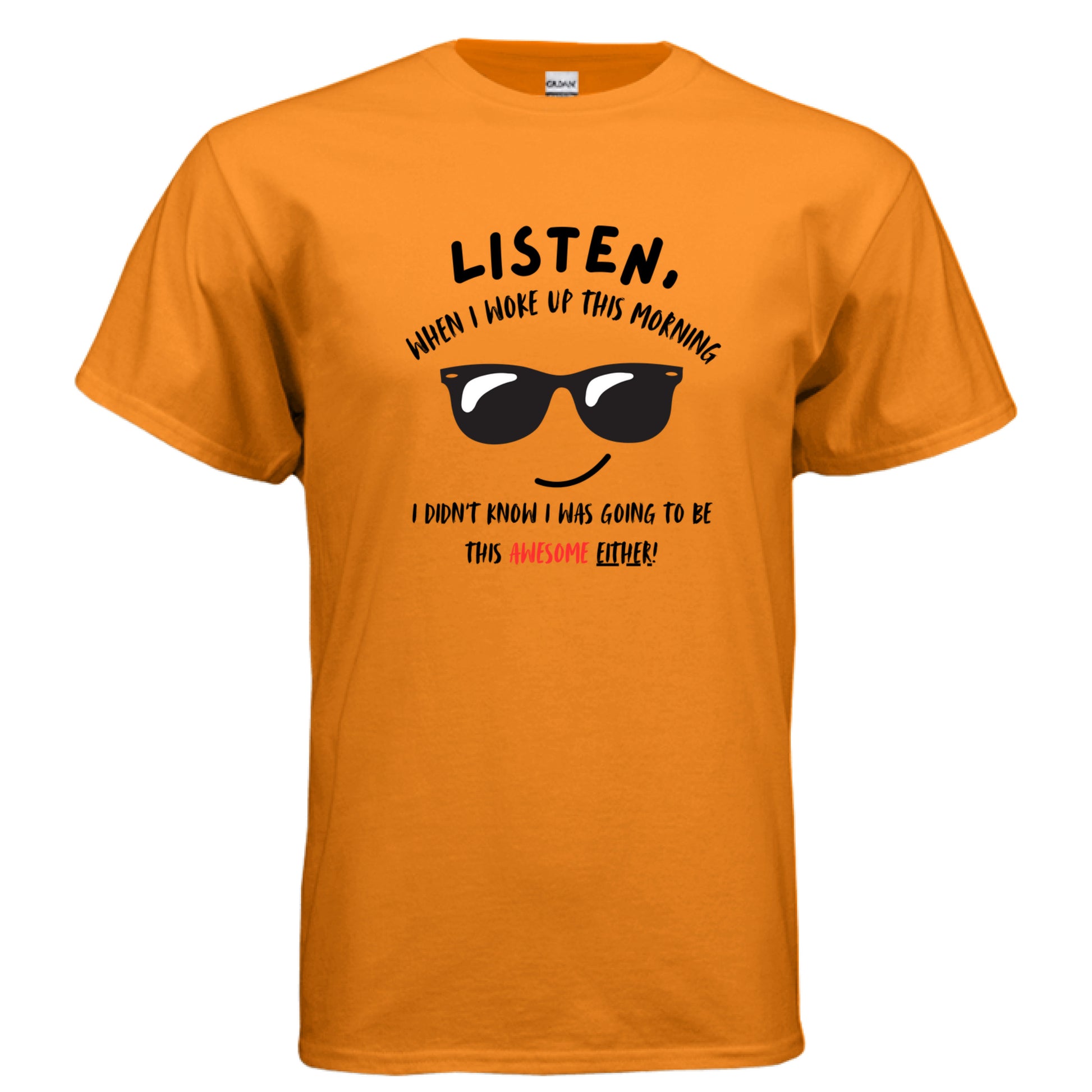 SAFETY ORANGE - FRONT