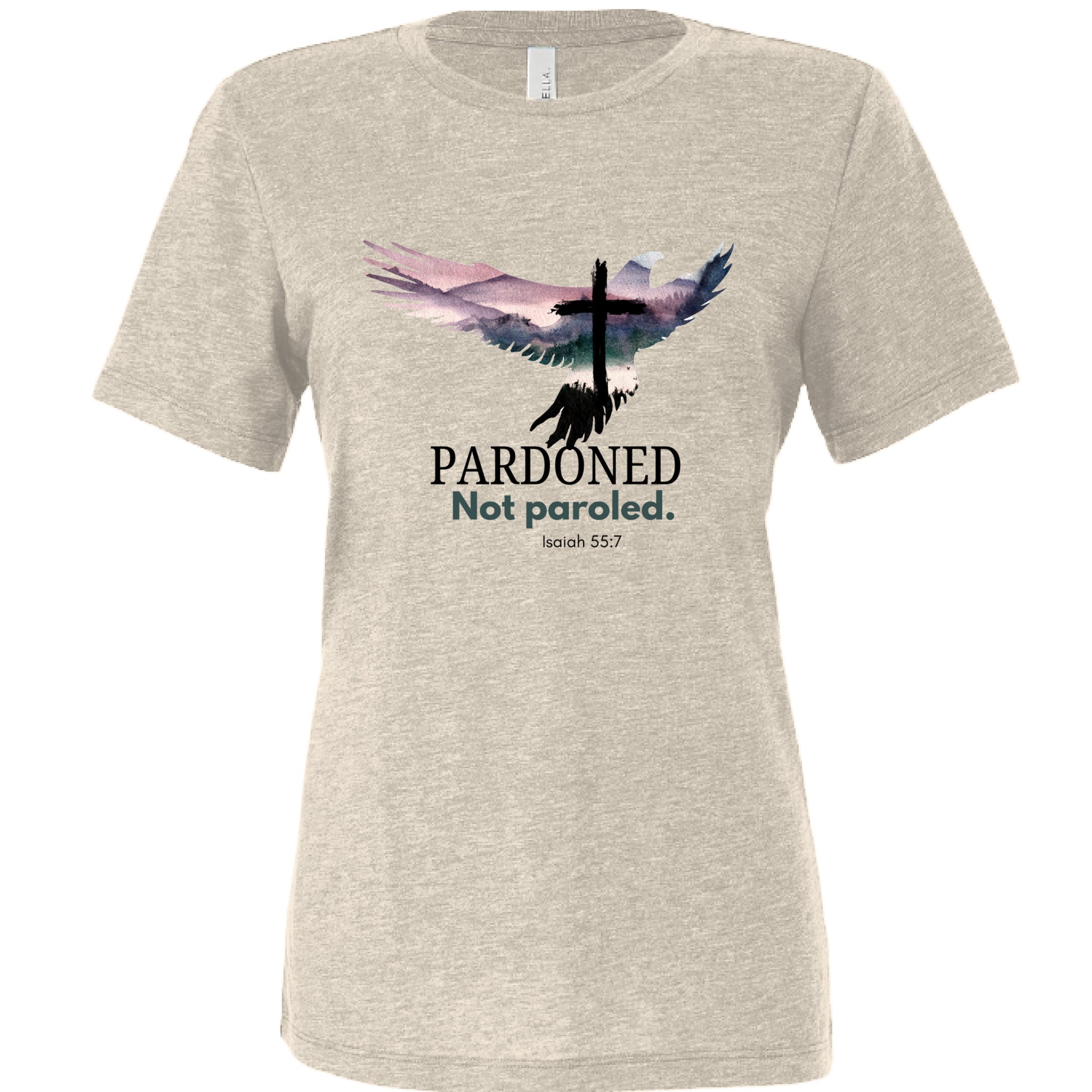 Solid Natural Triblend - FRONT