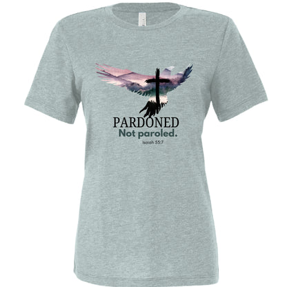 Dusty Blue Triblend - FRONT