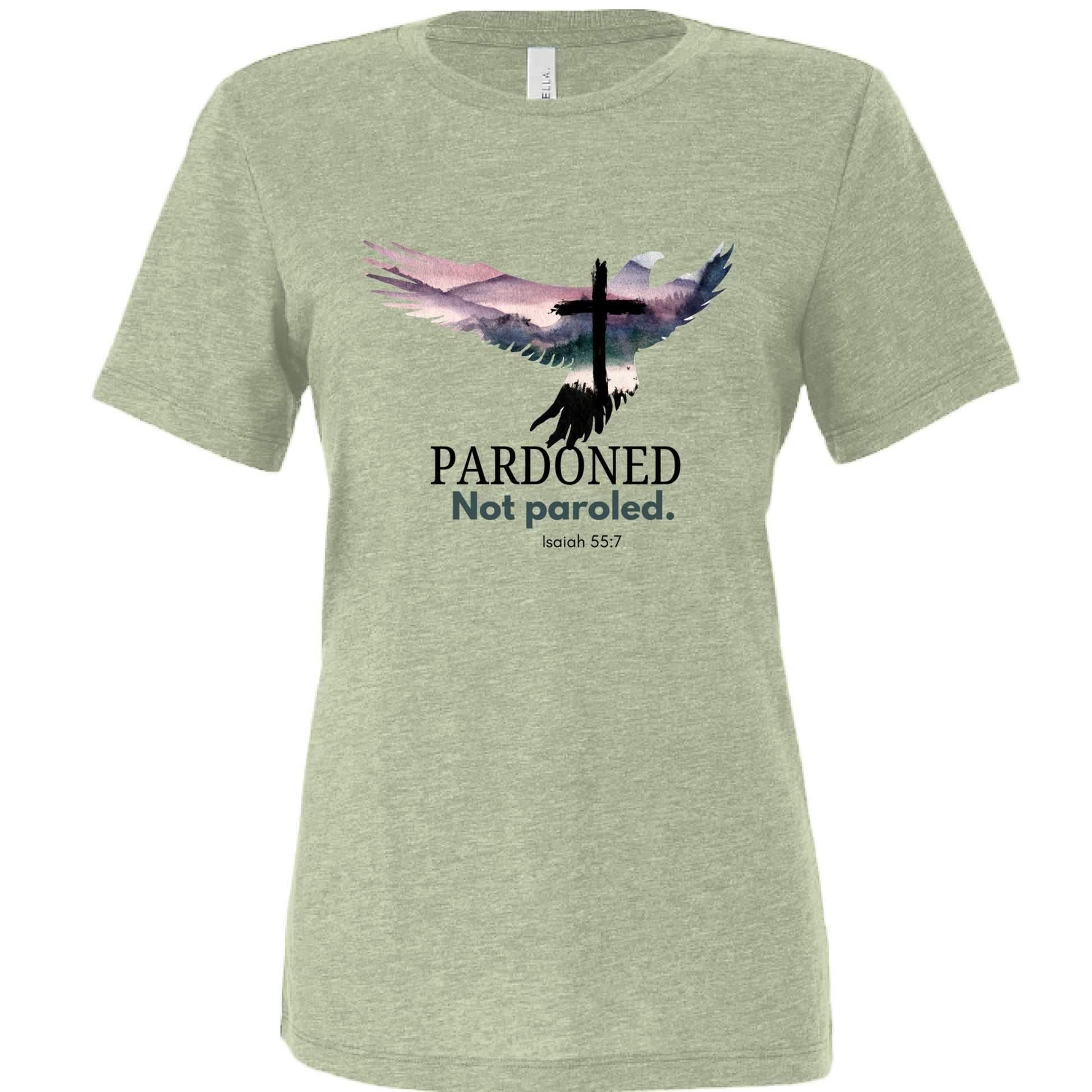 Spring Green Triblend - FRONT