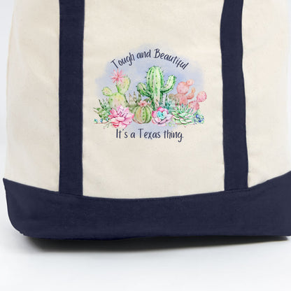 NATURAL/NAVY - FRONT