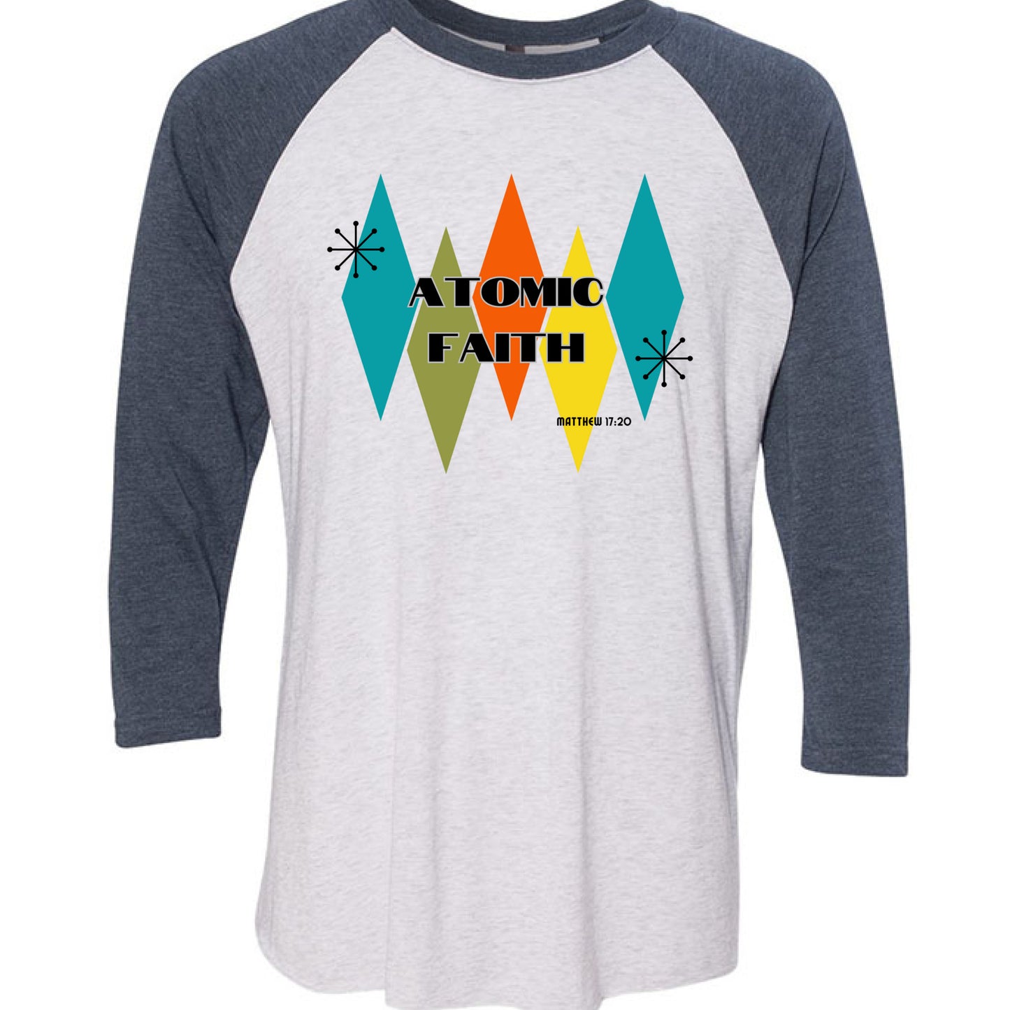 Indigo / Heather White - FRONT
