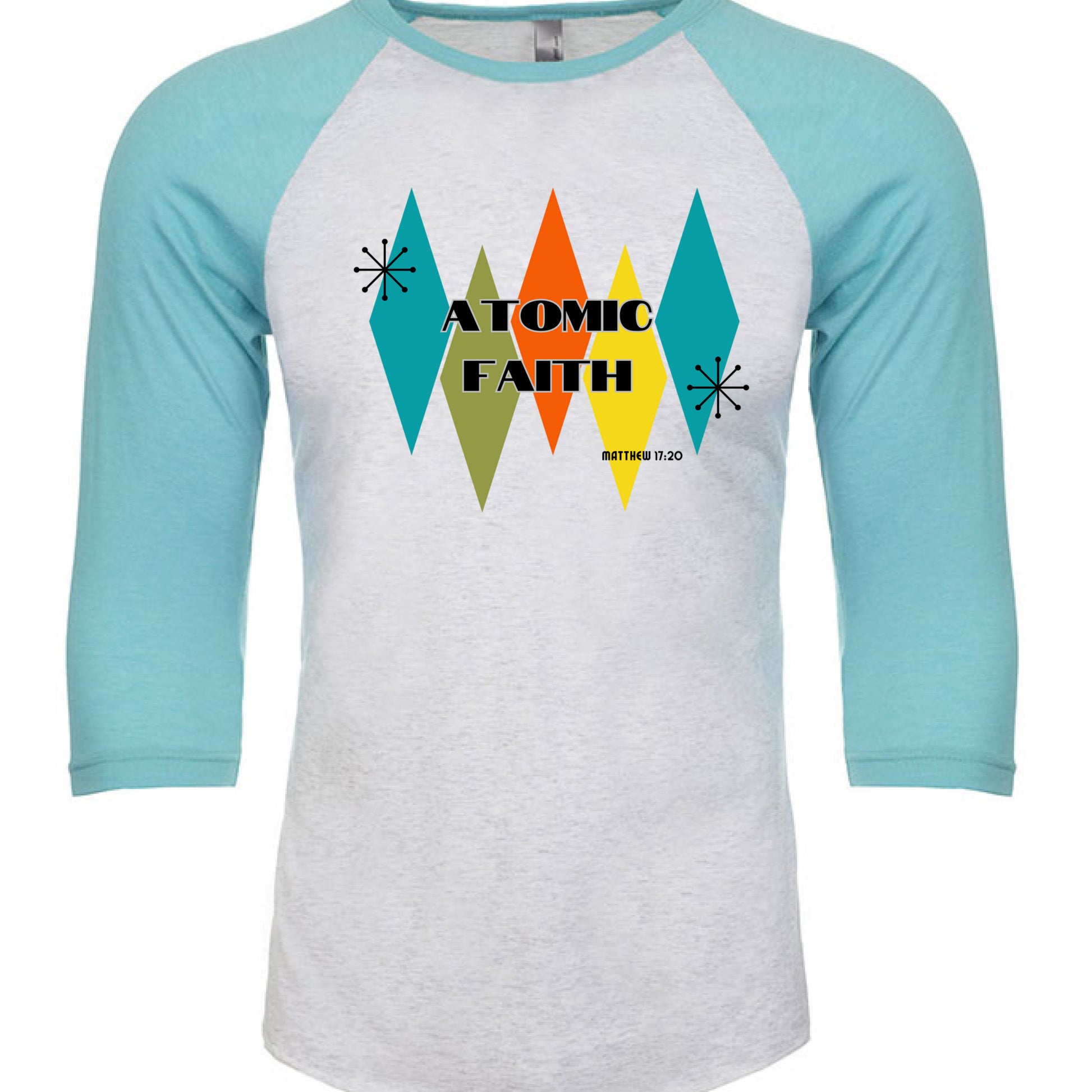 Tahiti Blue/ Heather White - FRONT