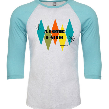Tahiti Blue/ Heather White - FRONT