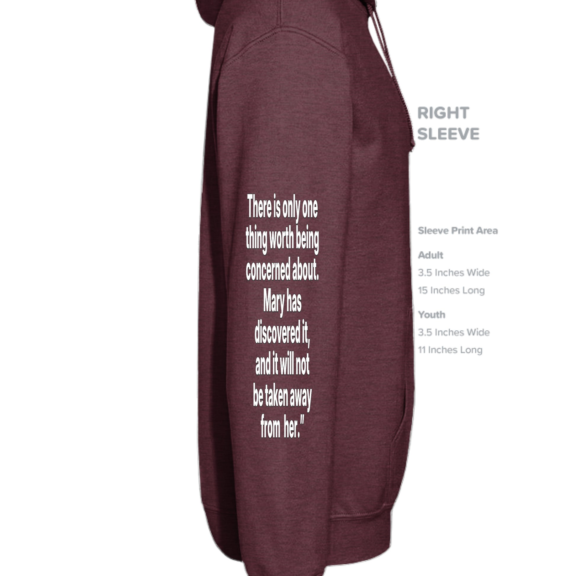 Maroon Heather - SLEEVE_RIGHT