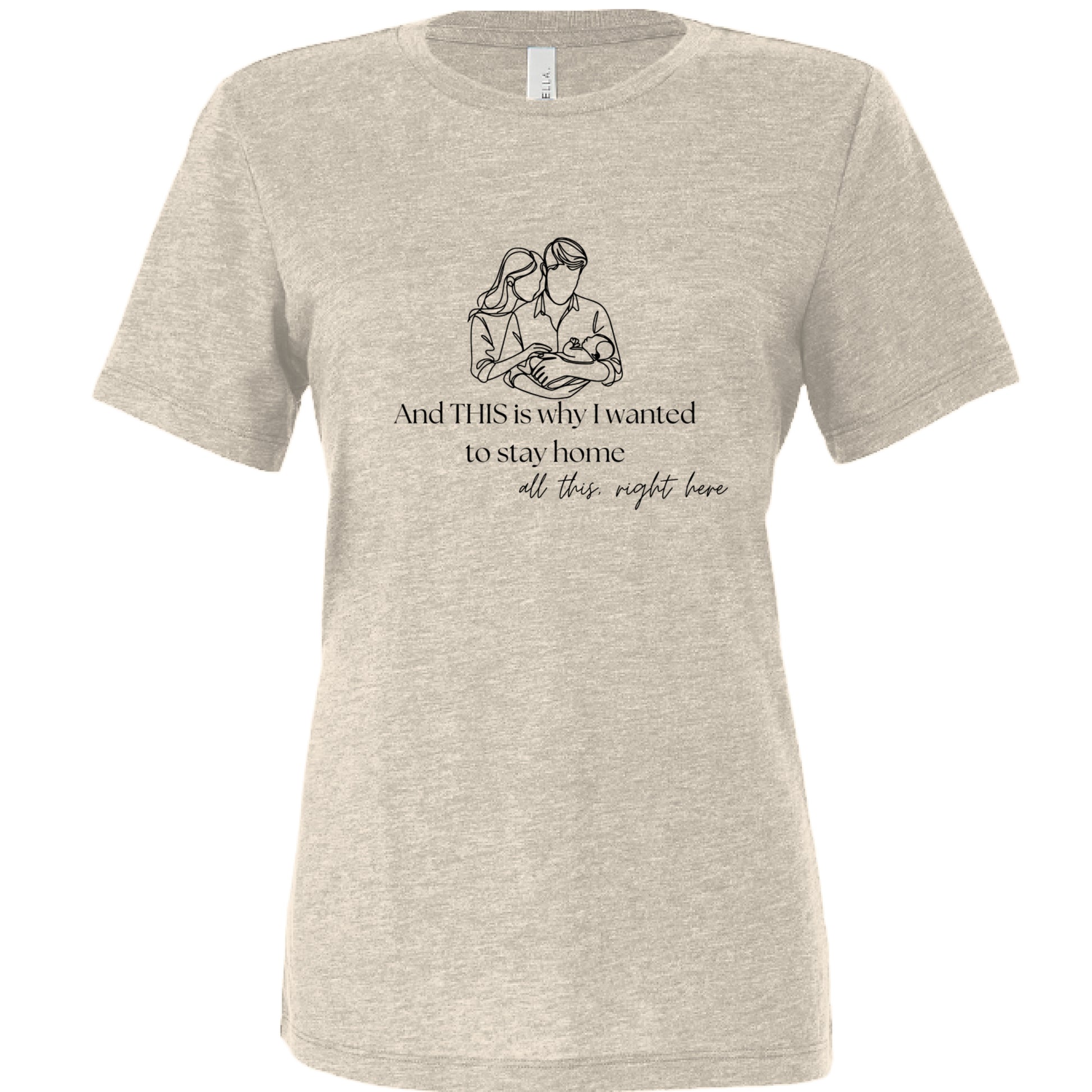Solid Natural Triblend - FRONT