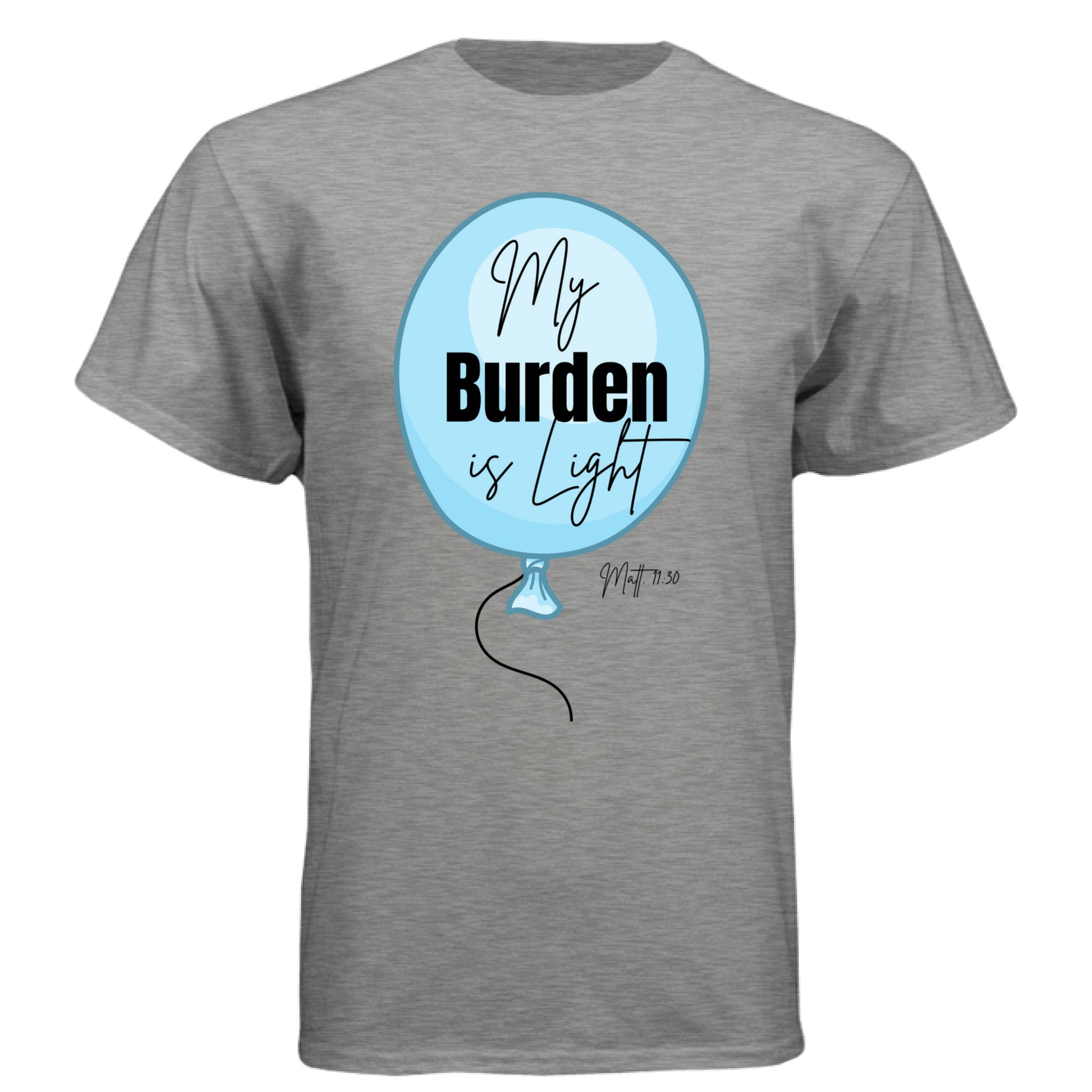 Dark Heather Grey (60/40) - FRONT