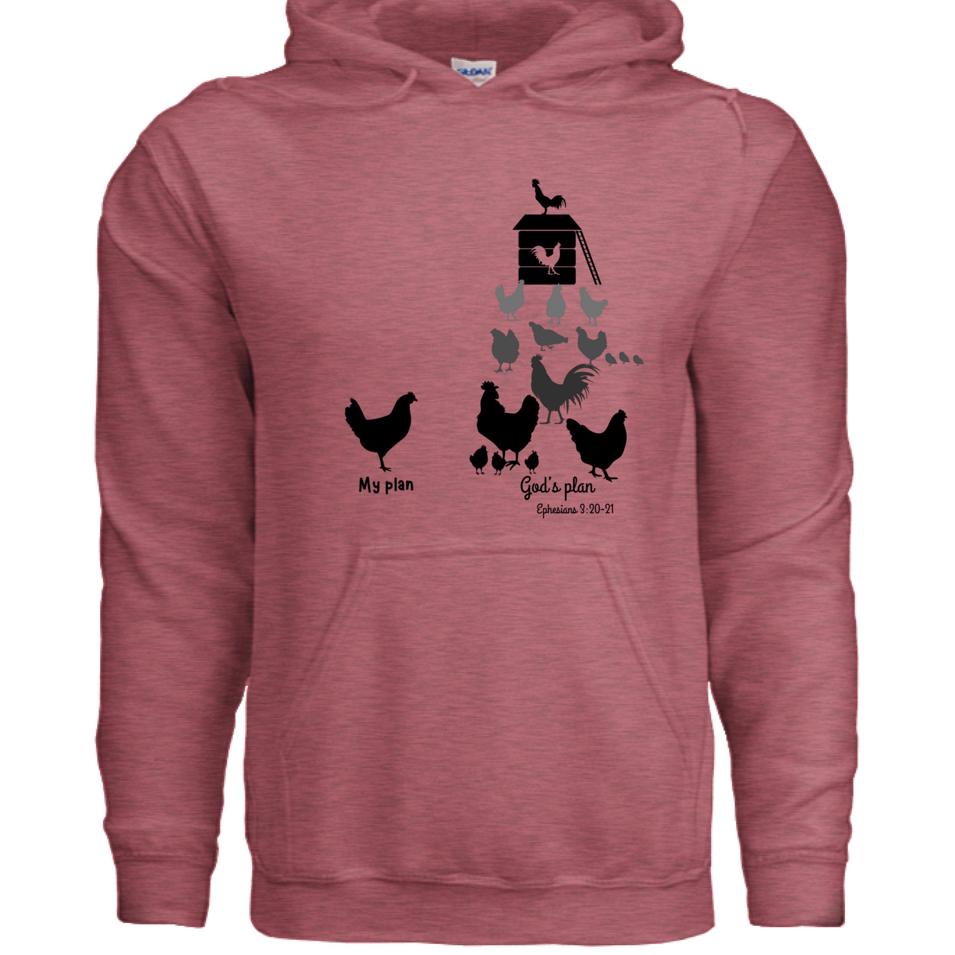 Heather Sport Scarlet Red - FRONT