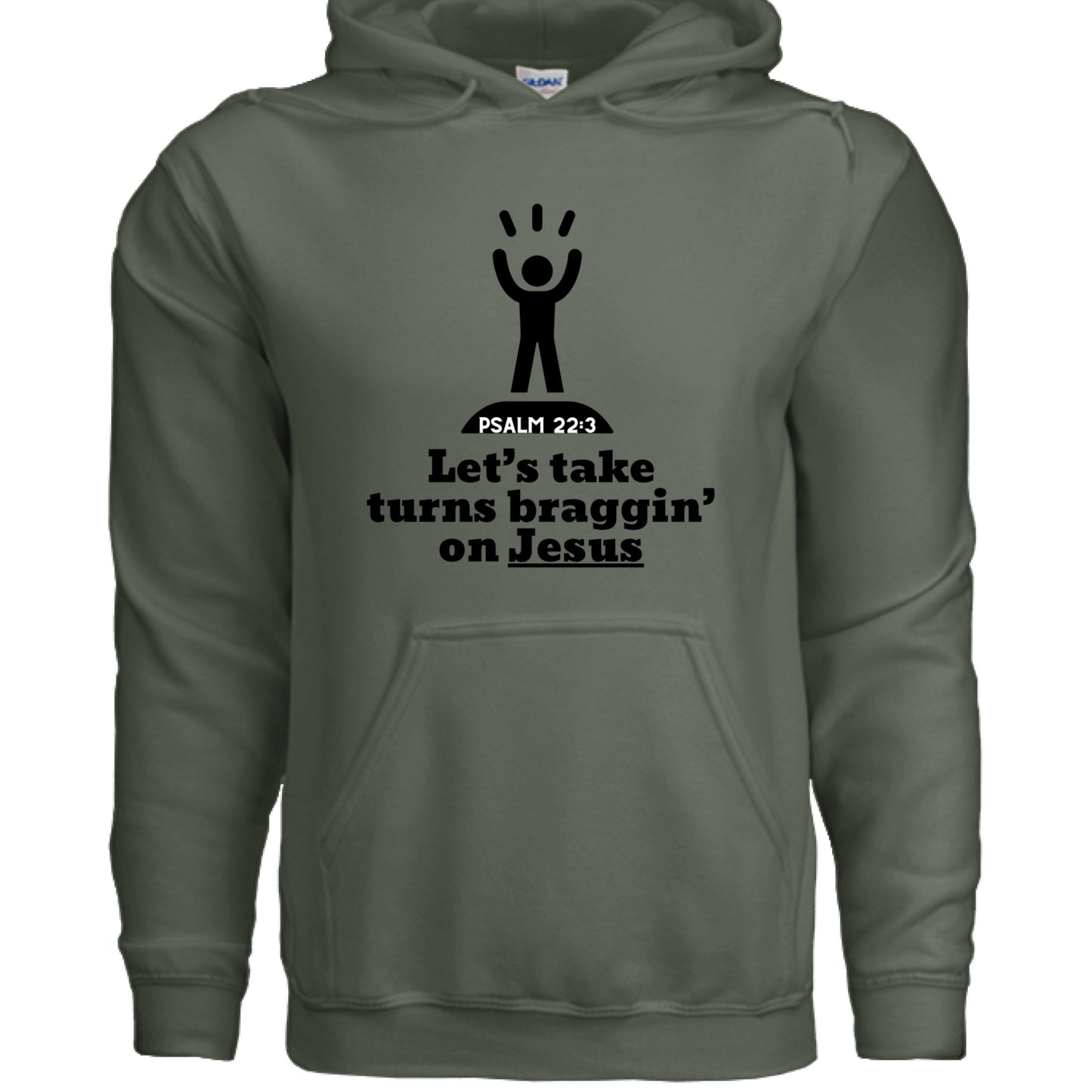 MILITARY GREEN - FRONT