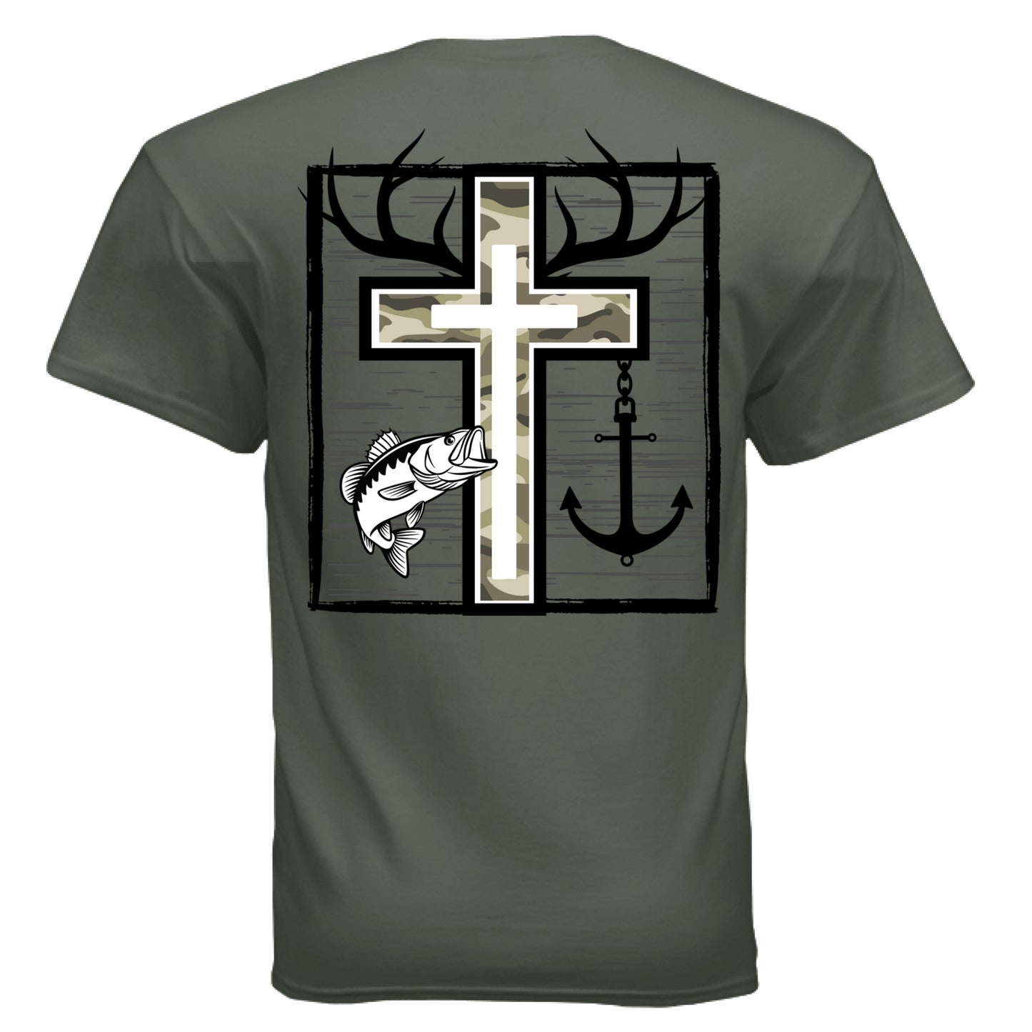 MILITARY GREEN - BACK