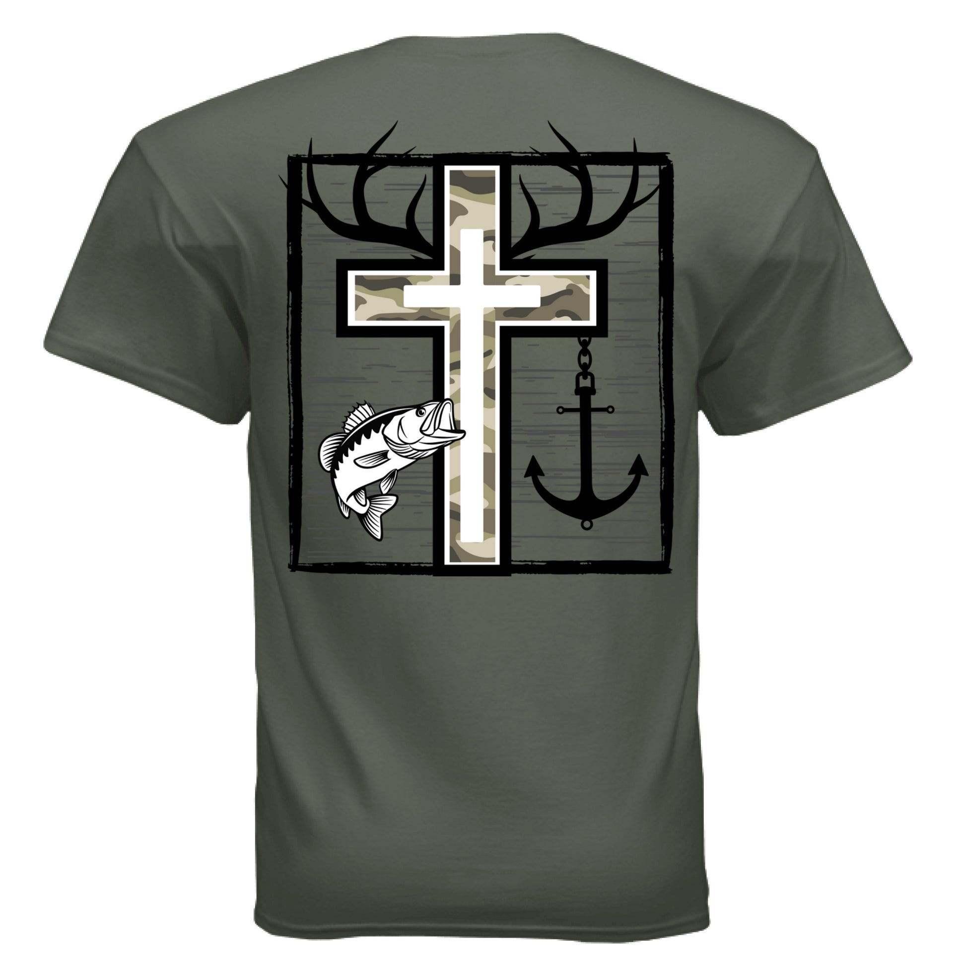 MILITARY GREEN - BACK