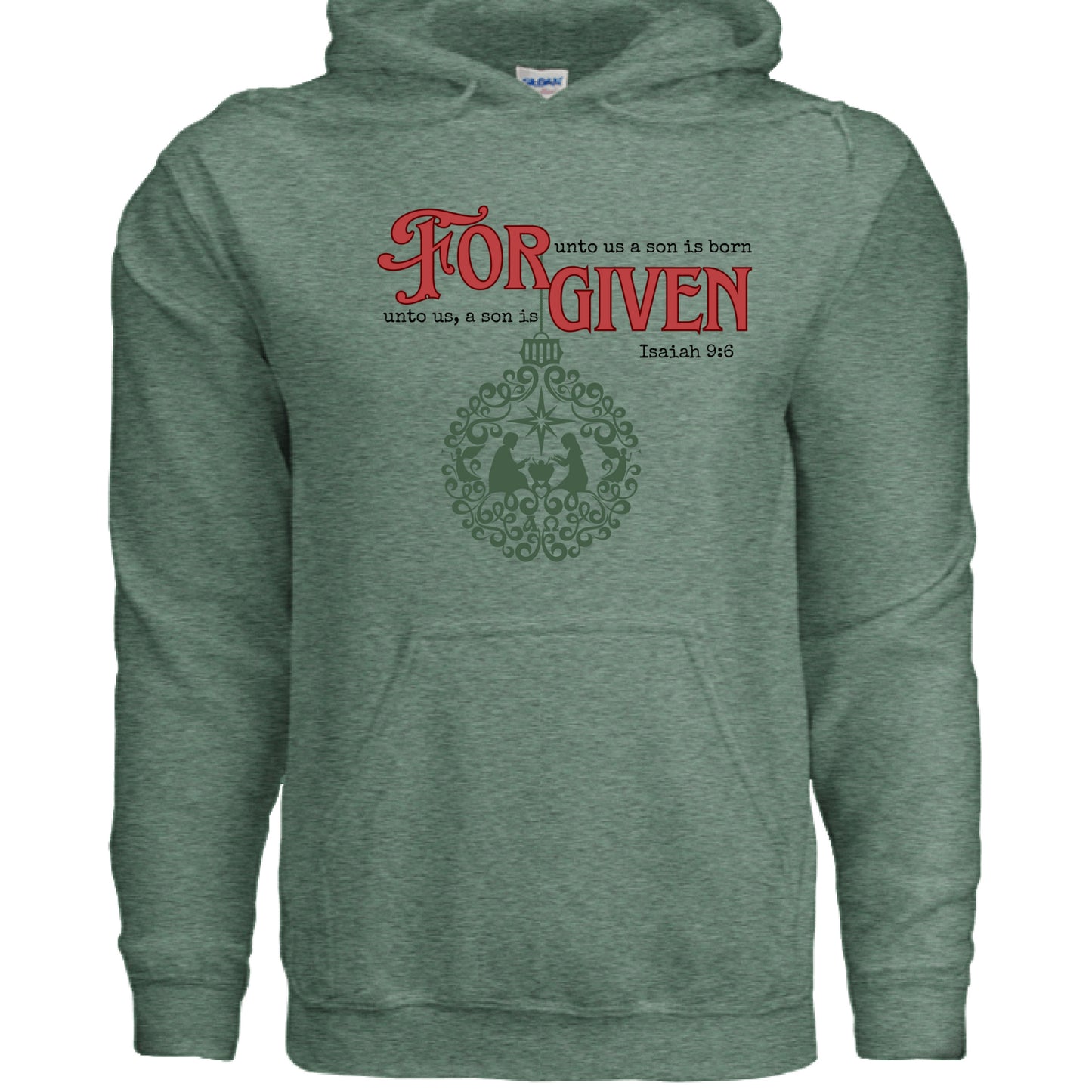 Heather Sport Dark Green - FRONT