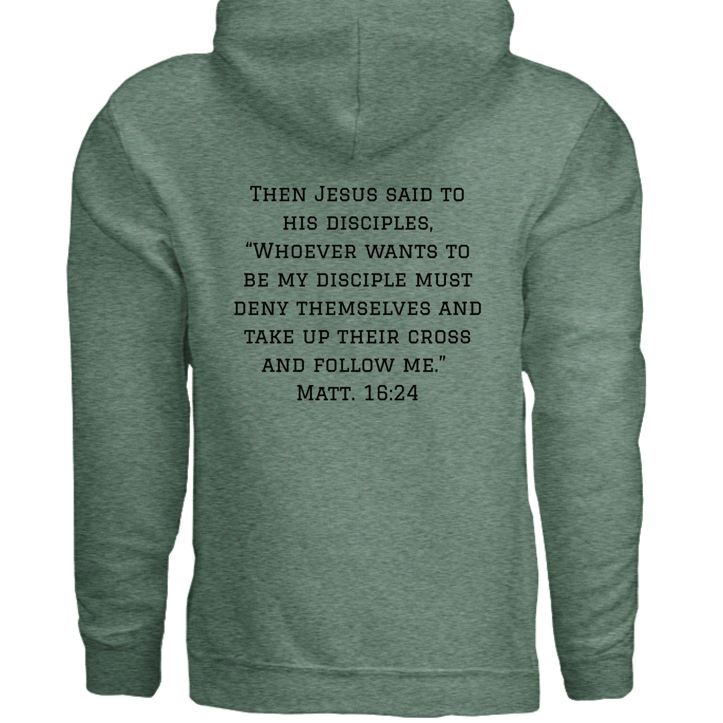 Heather Sport Dark Green - BACK