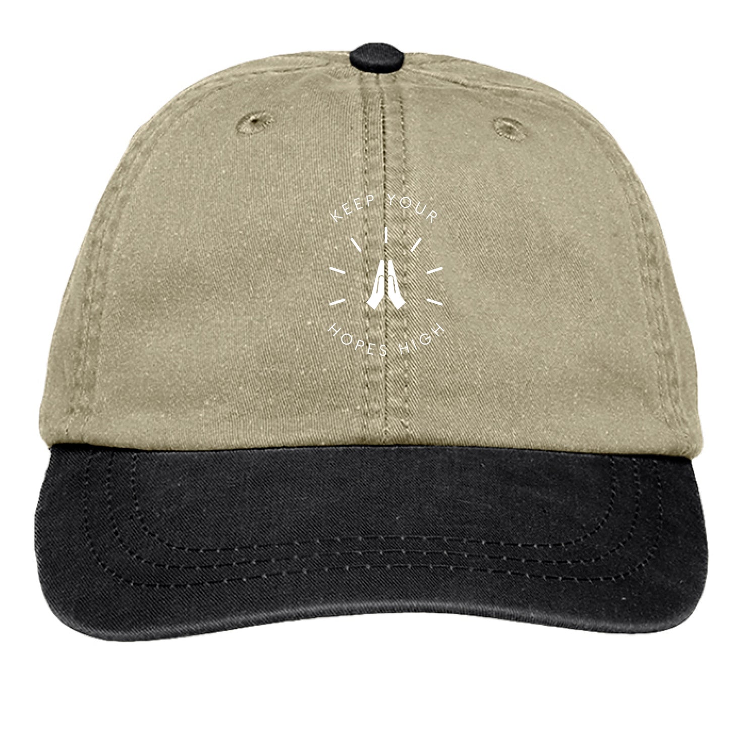 KHAKI/BLACK - FRONT
