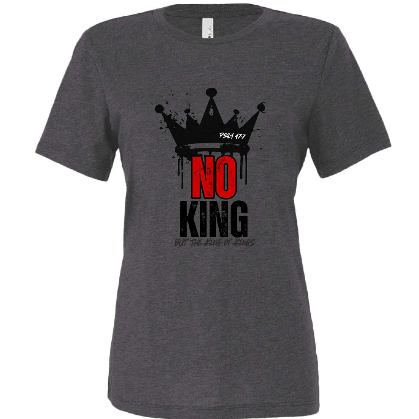 Solid Dark Grey Triblend - FRONT