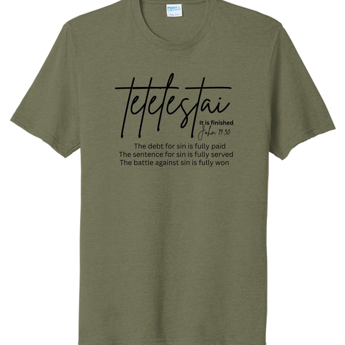 Military Green Heather - PC330 - FRONT