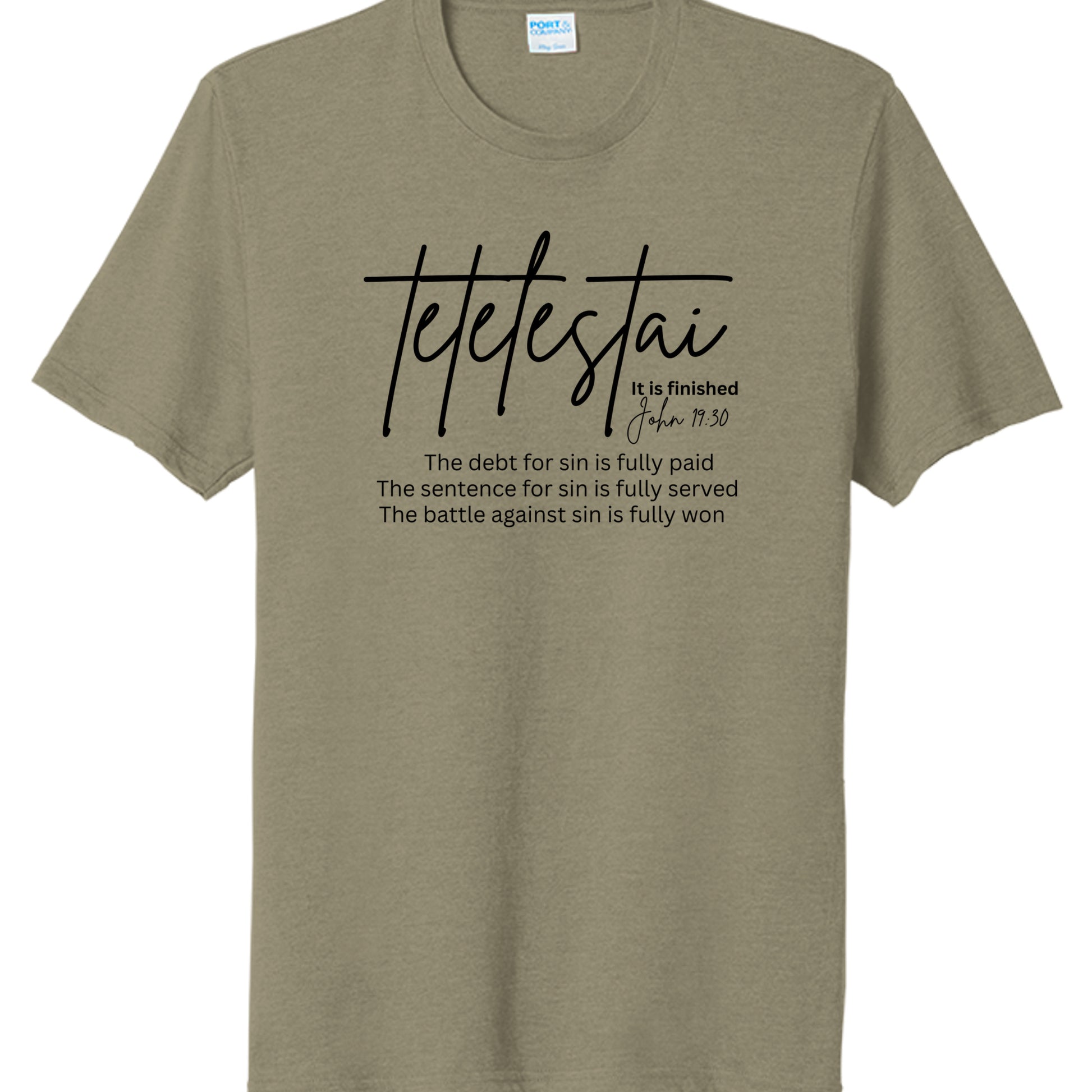 Coyote Brown Heather - PC330 - FRONT