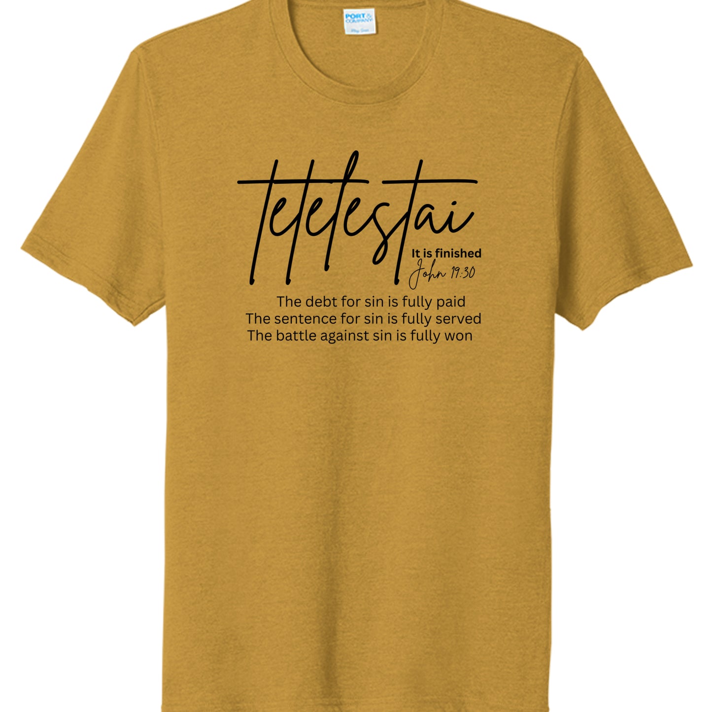 Ochre Yellow Heather - PC330 - FRONT