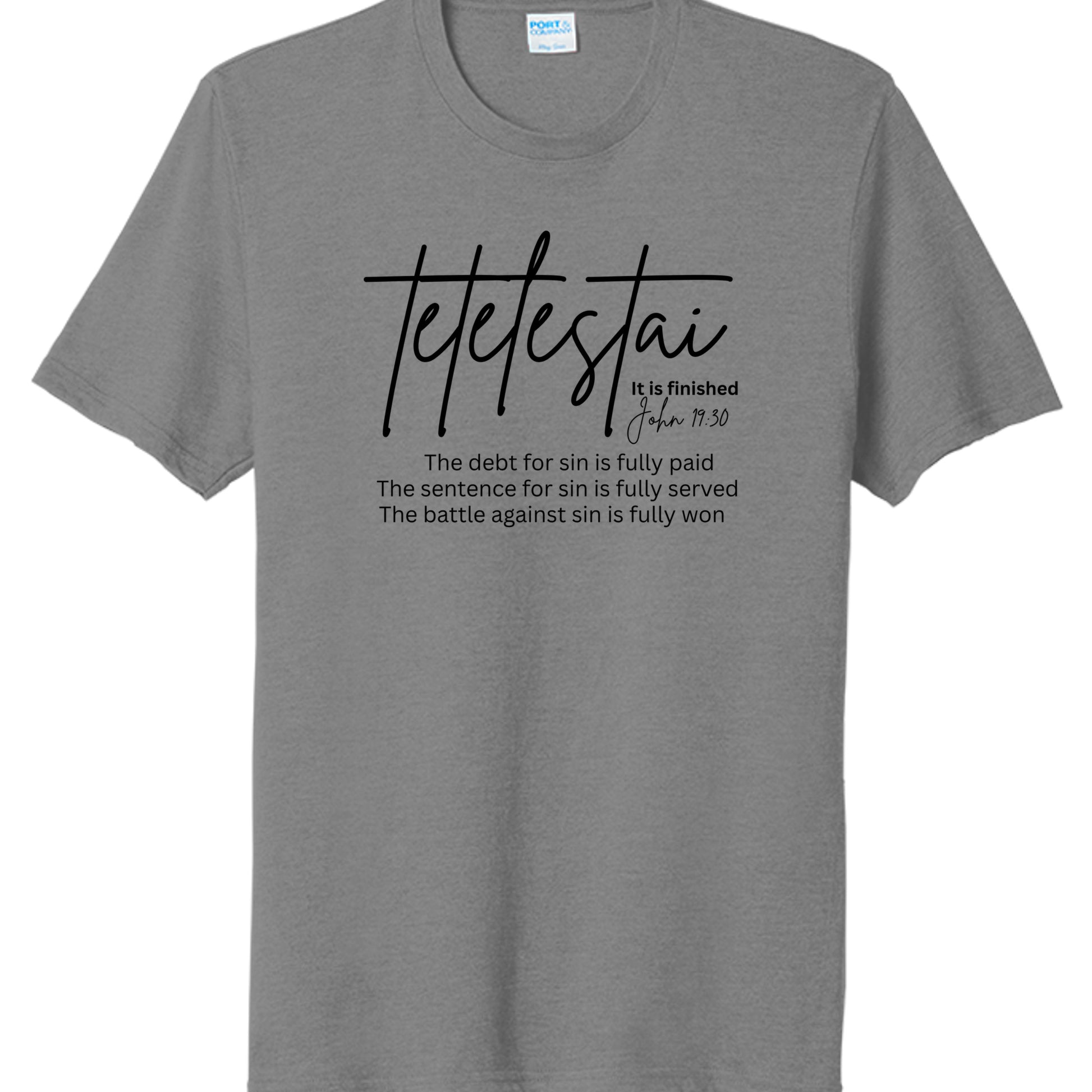 Graphite Heather - PC330 - FRONT