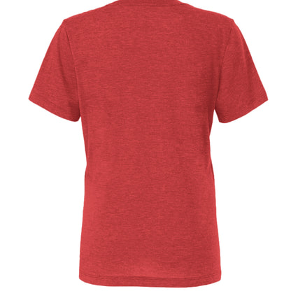 RED TRIBLEND - 6413 - BACK