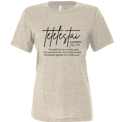 Solid Natural Triblend - 6413 - FRONT