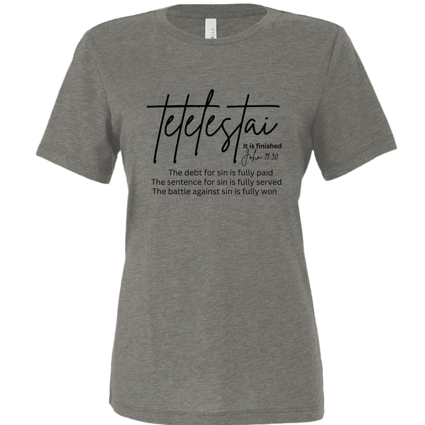 CHAR-BLACK TRIBLEND - 6413 - FRONT