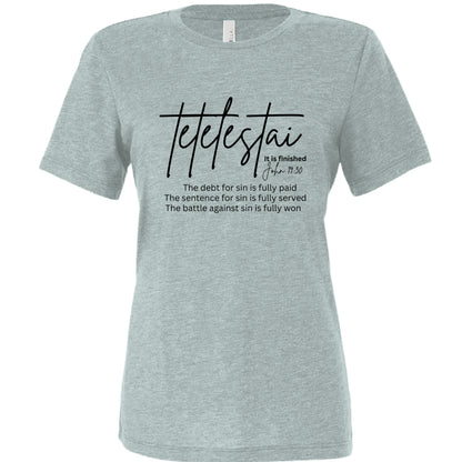 Dusty Blue Triblend - 6413 - FRONT