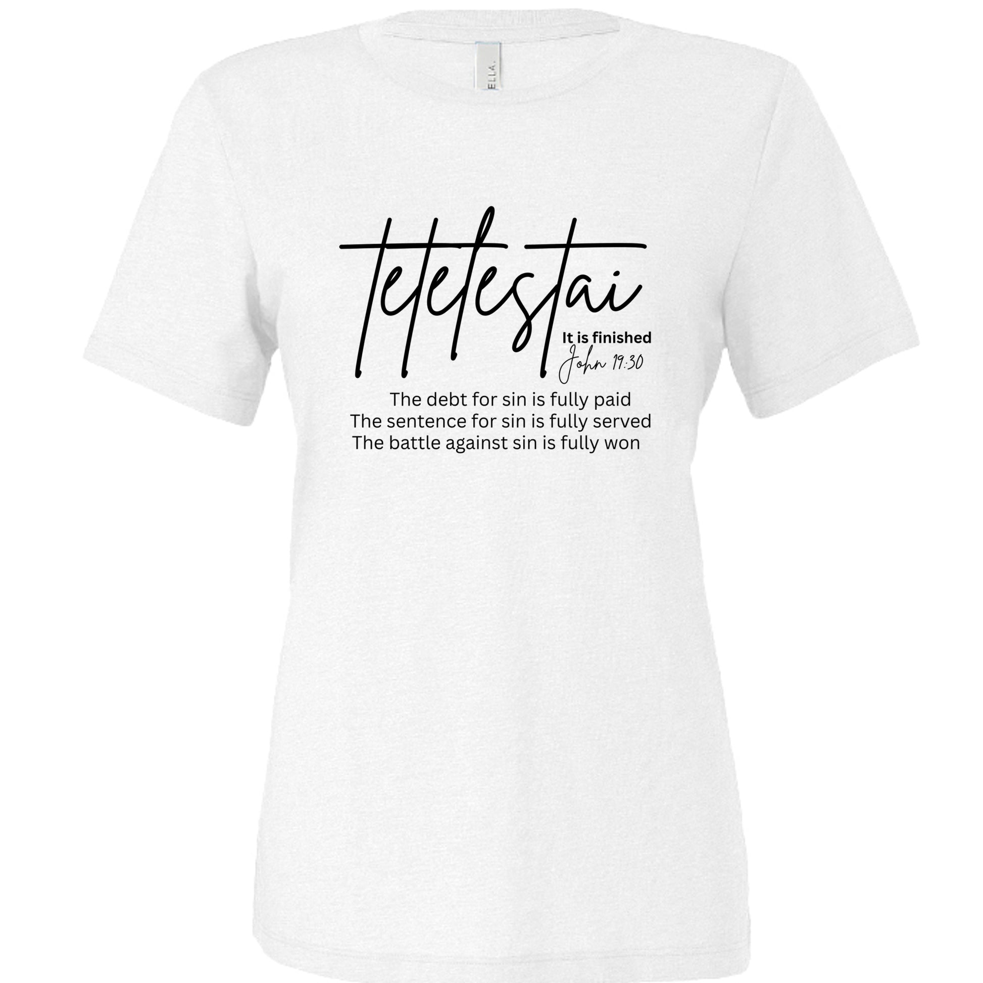 SOLID WHT TRIBELND - 6413 - FRONT