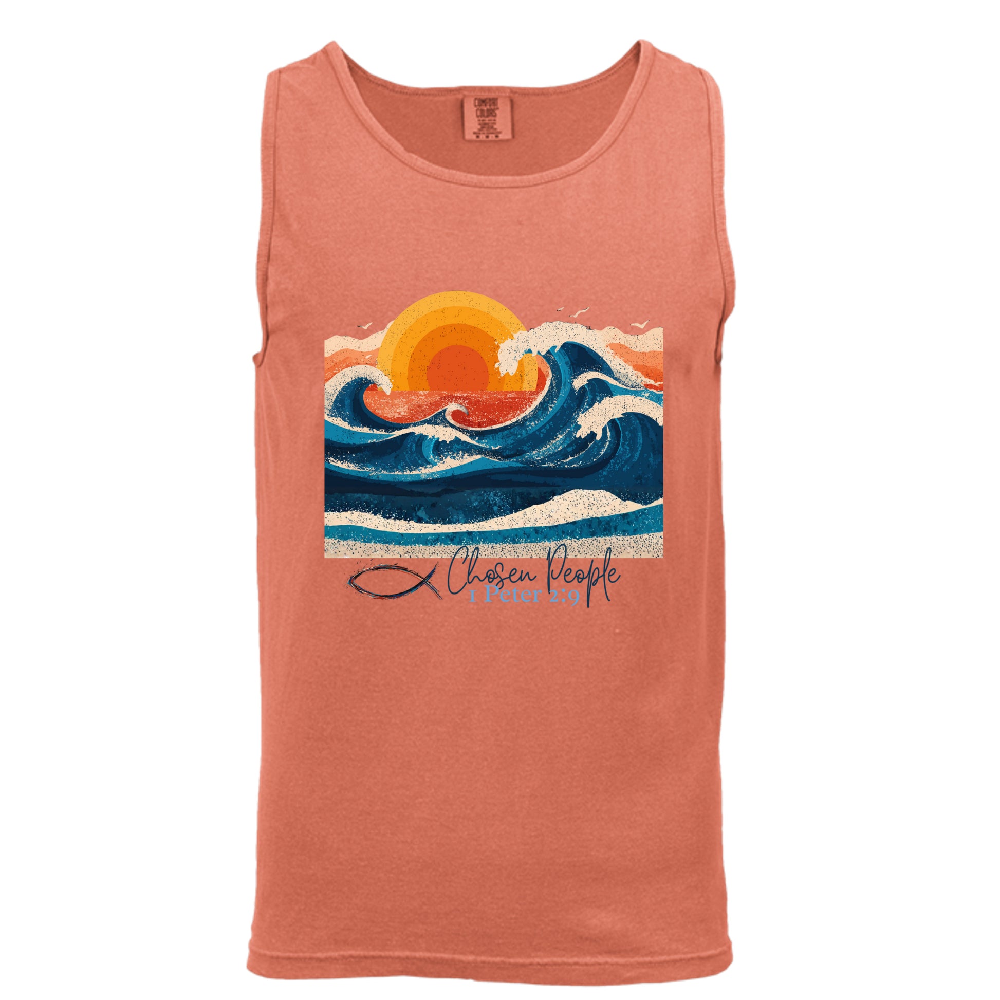 NEON RED ORANGE - C9360 - FRONT
