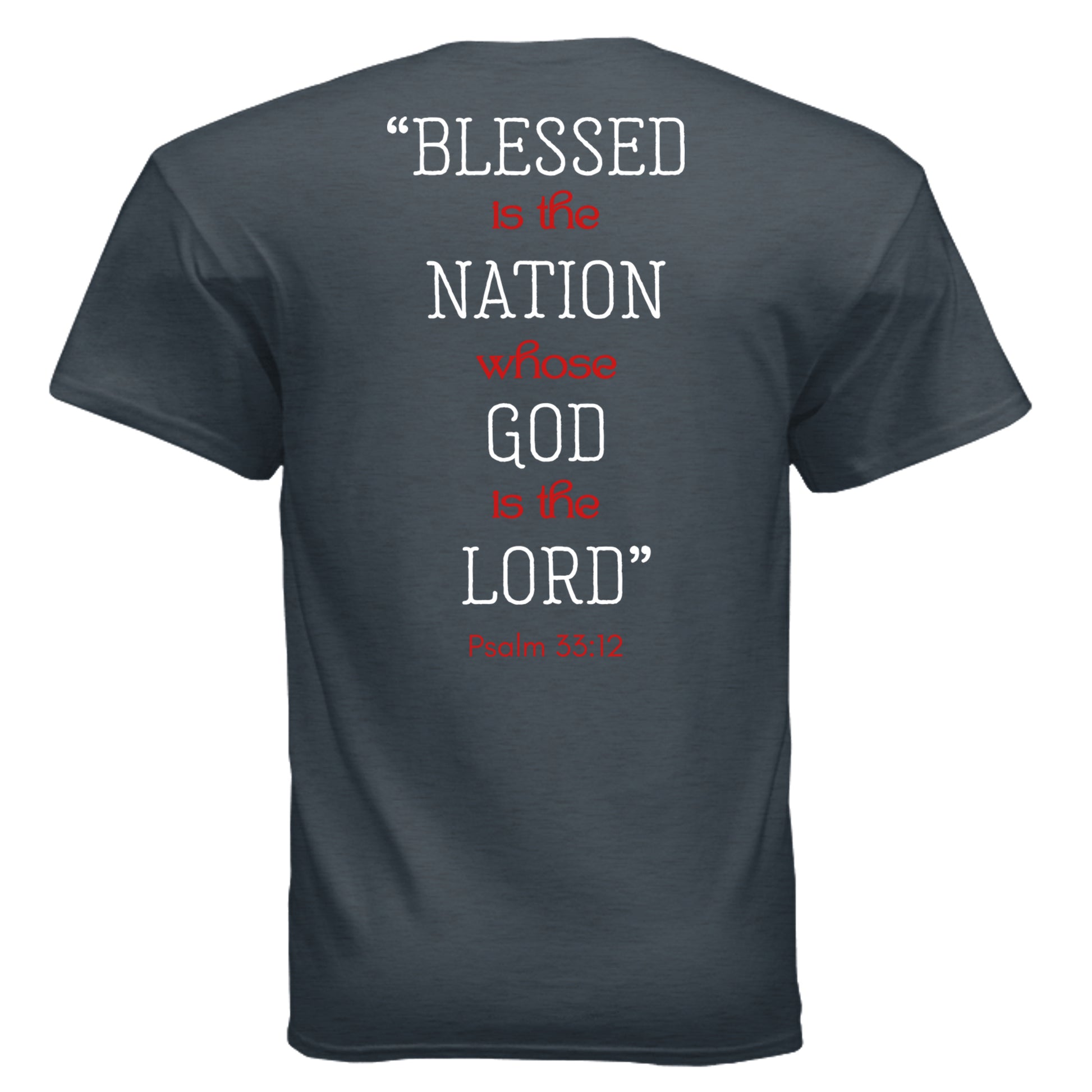 Heather Navy - G500 - BACK