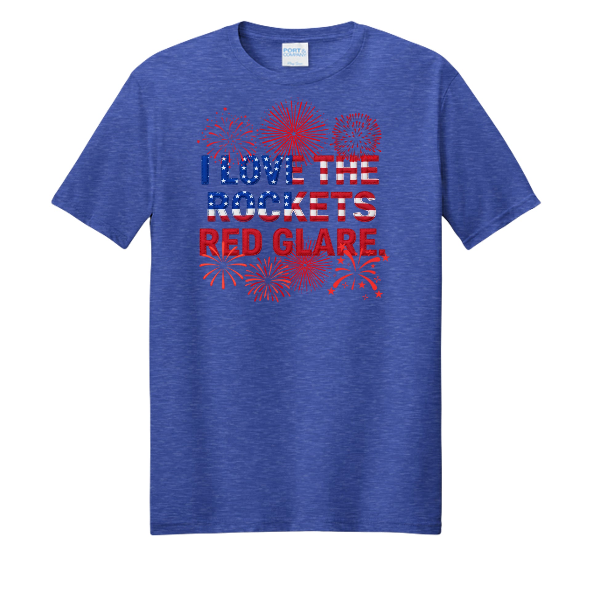 True Royal Heather - PC455 - FRONT