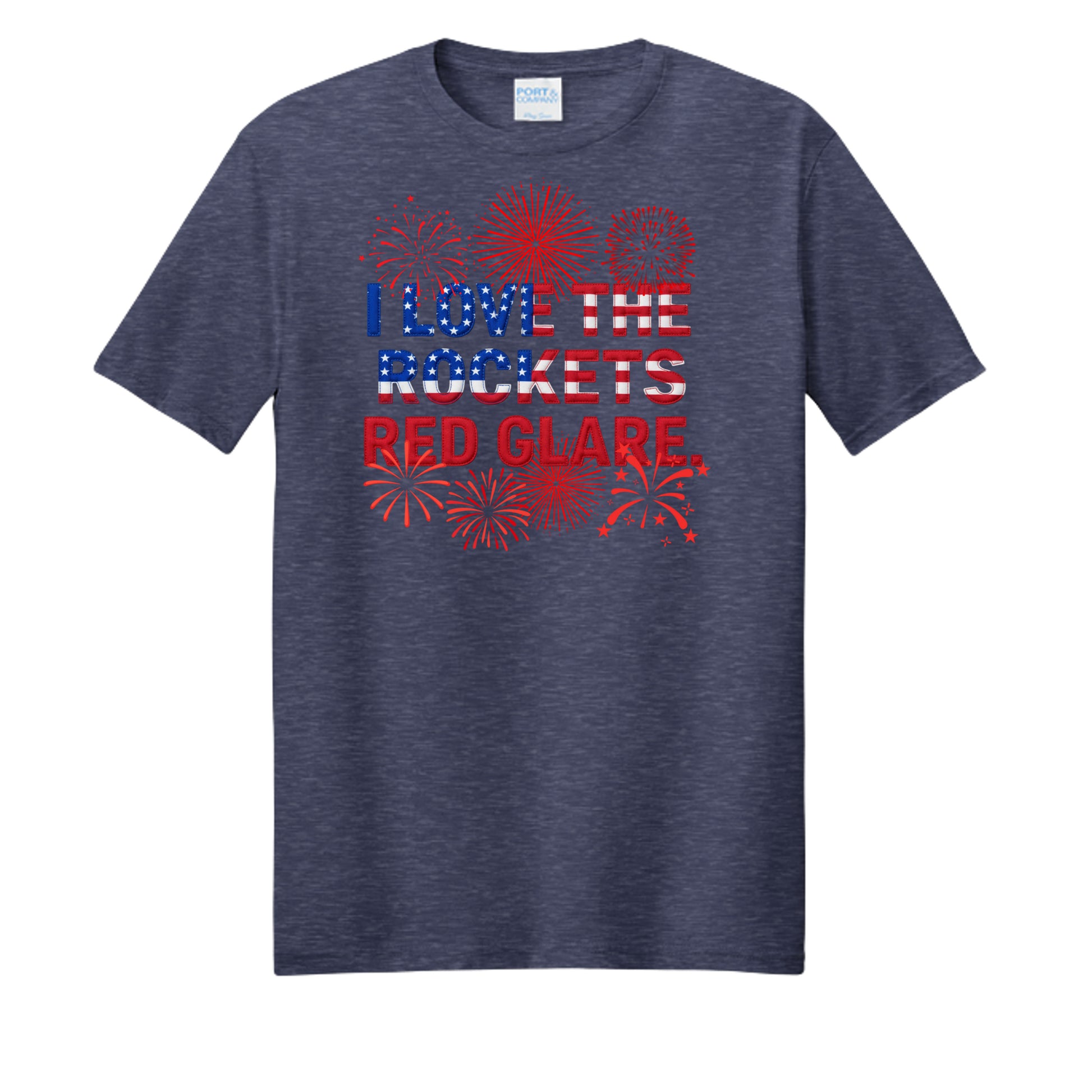 Team Navy Heather - PC455 - FRONT